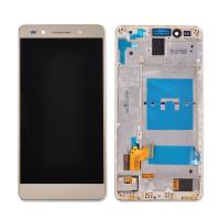 huawei honor 7 touch+lcd+frame gold