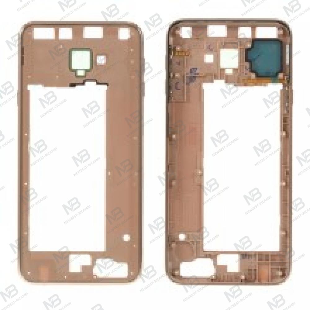 samsung galaxy j415 back frame gold