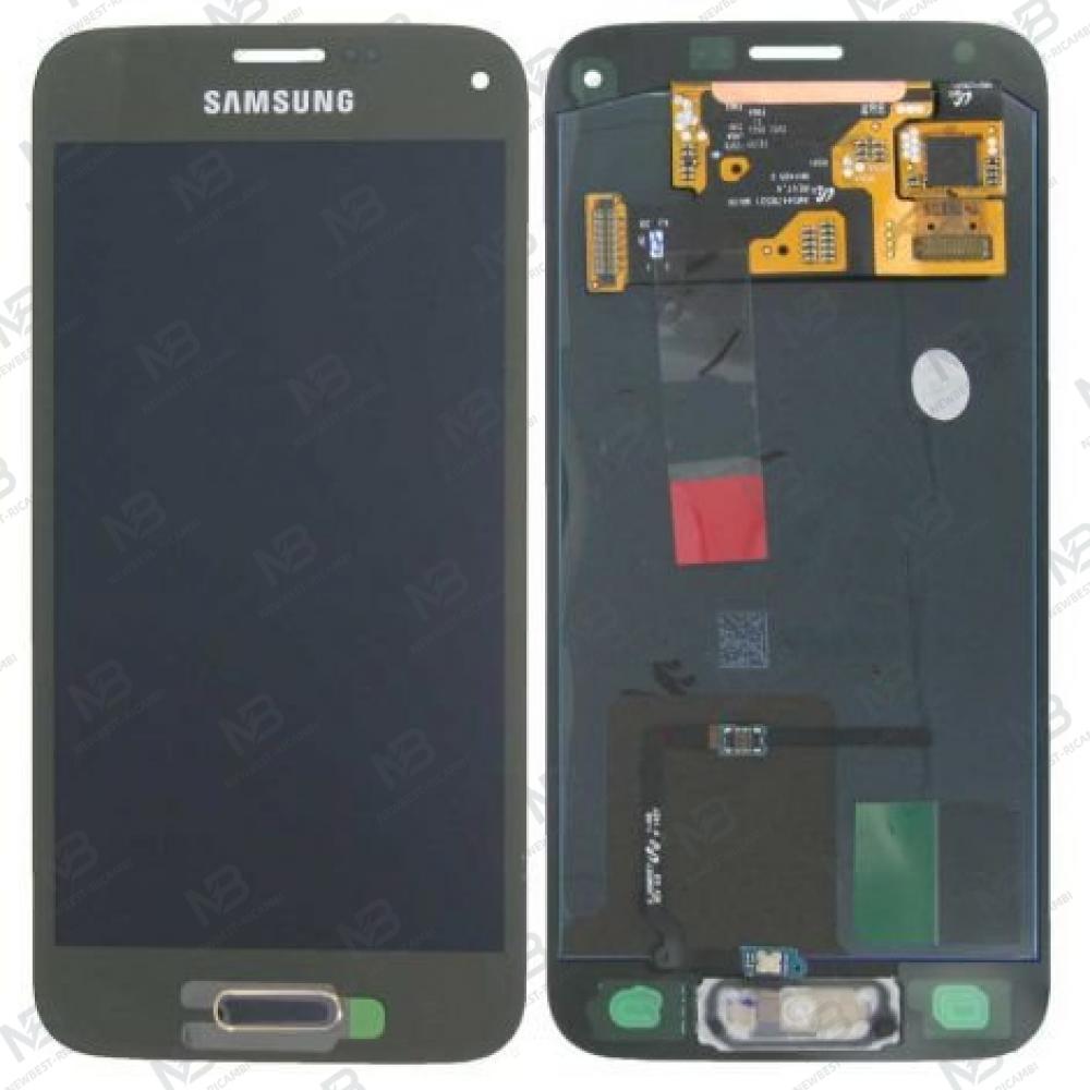 samsung galaxy s5 mini g800f touch+lcd gold original Service Pack