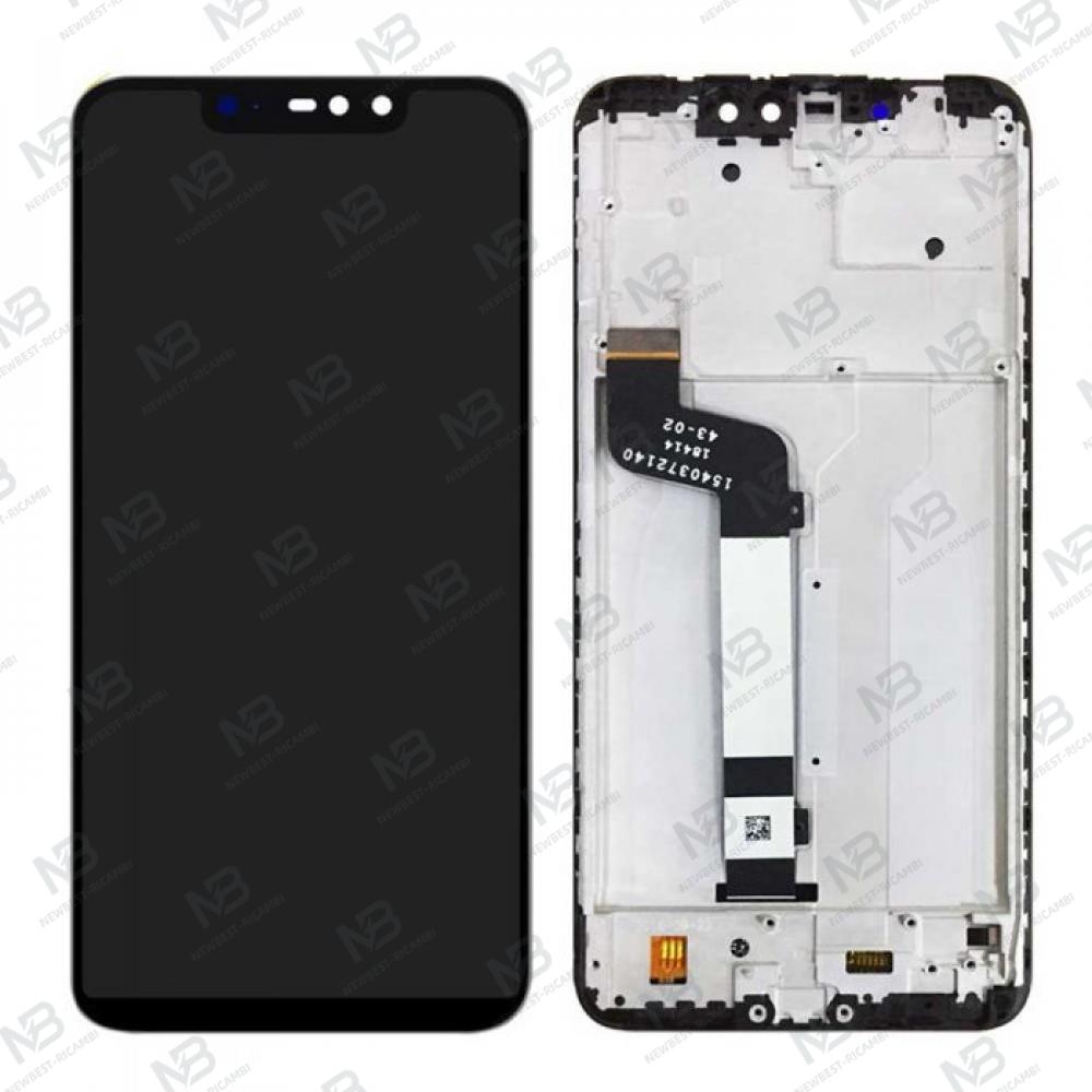 xiaomi redmi note 6 pro touch+lcd+frame black