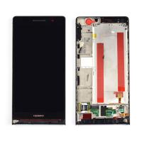 huawei p6 touch+lcd+frame black