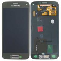 Samsung Galaxy S5 Mini G800f Touch + Lcd Gold Service Pack