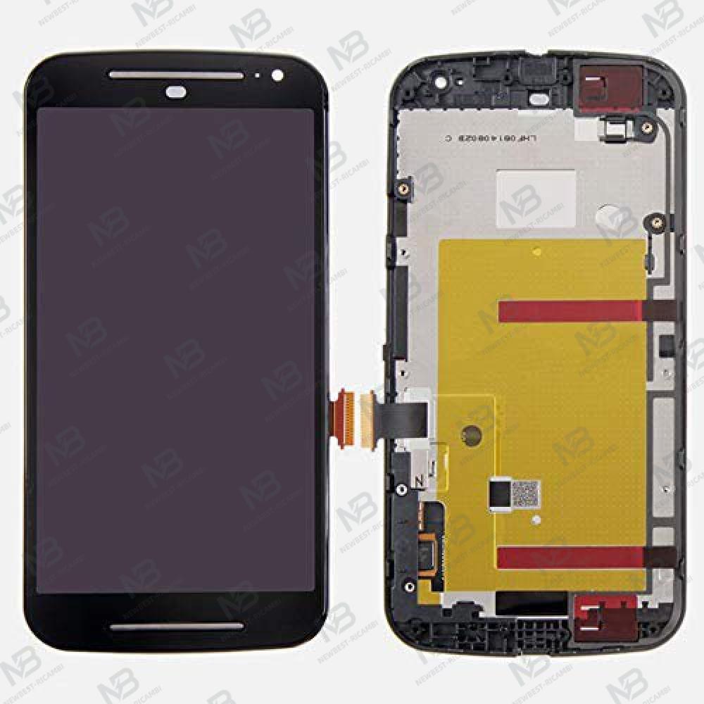 Motorola Moto G2 XT1063 XT1064 XT1068 touch+lcd+frame black