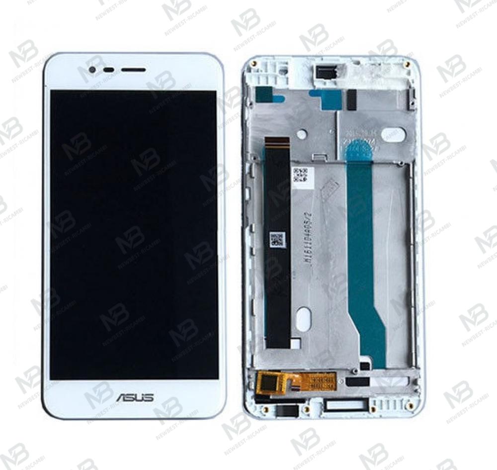 asus zenfone 3 max zc520tl x008d touch+lcd+frame white