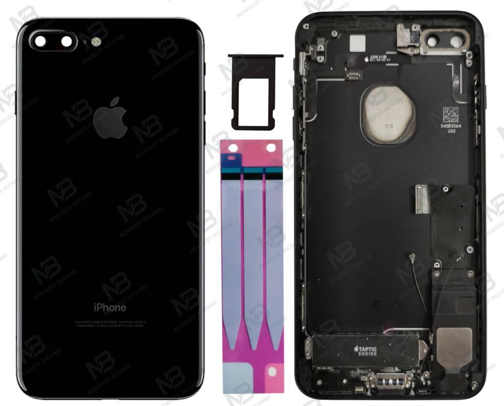 iphone 7 plus back cover full jet black