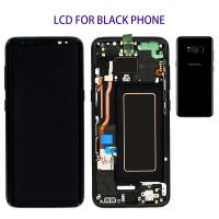 Samsung G950f Galaxy S8 Touch + Lcd + Frame Black Service Pack