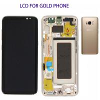 Samsung Galaxy S8 G950f Touch + Lcd + Frame Gold Service Pack