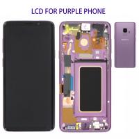 Samsung Galaxy S9 Plus G965f Touch + Lcd + Frame Purple Service Pack