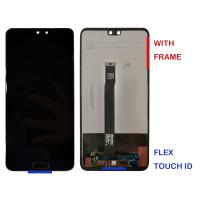 Huawei P20 Touch +Lcd + Plastic Support + Id Touch Black Service Pack