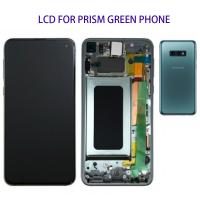 Samsung Galaxy S10e G970f Touch+Lcd+Frame Green Original Service Pack