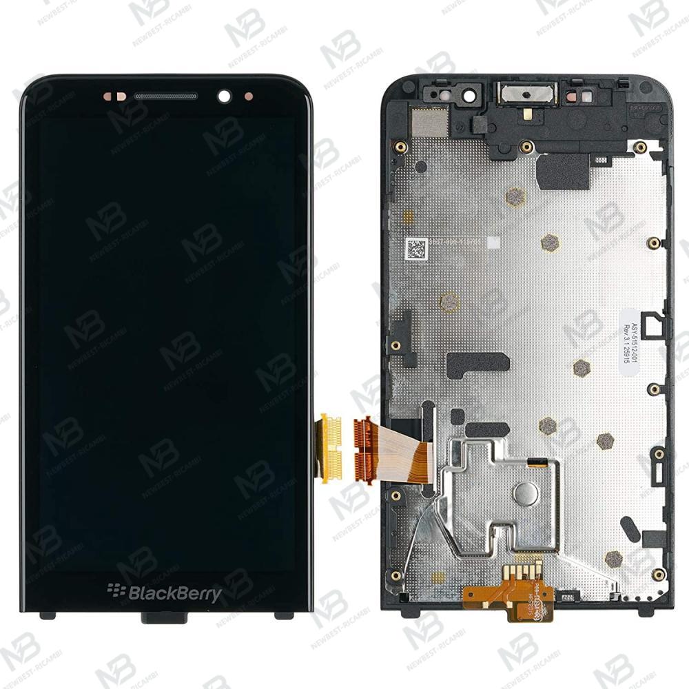 Blackberry Z30 Touch + Lcd + Frame Black