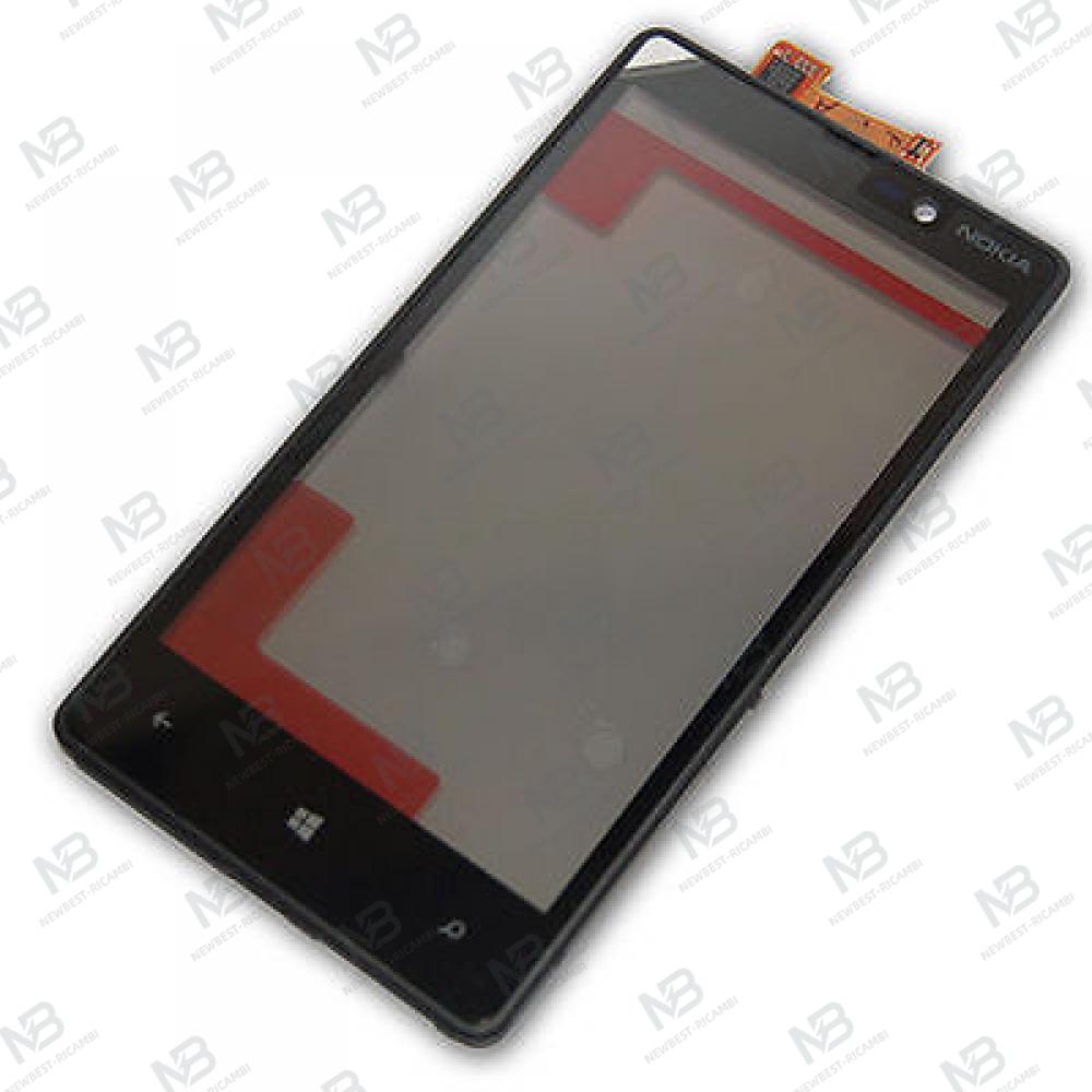 nokia lumia 820 touch+frame black