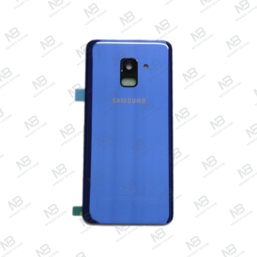 samsung  galaxy A8 plus 2018 A730F back cover blue