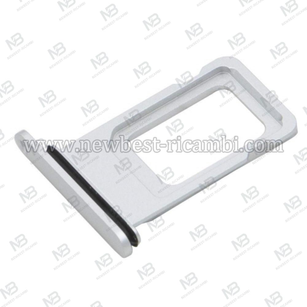 iPhone XR sim tray white