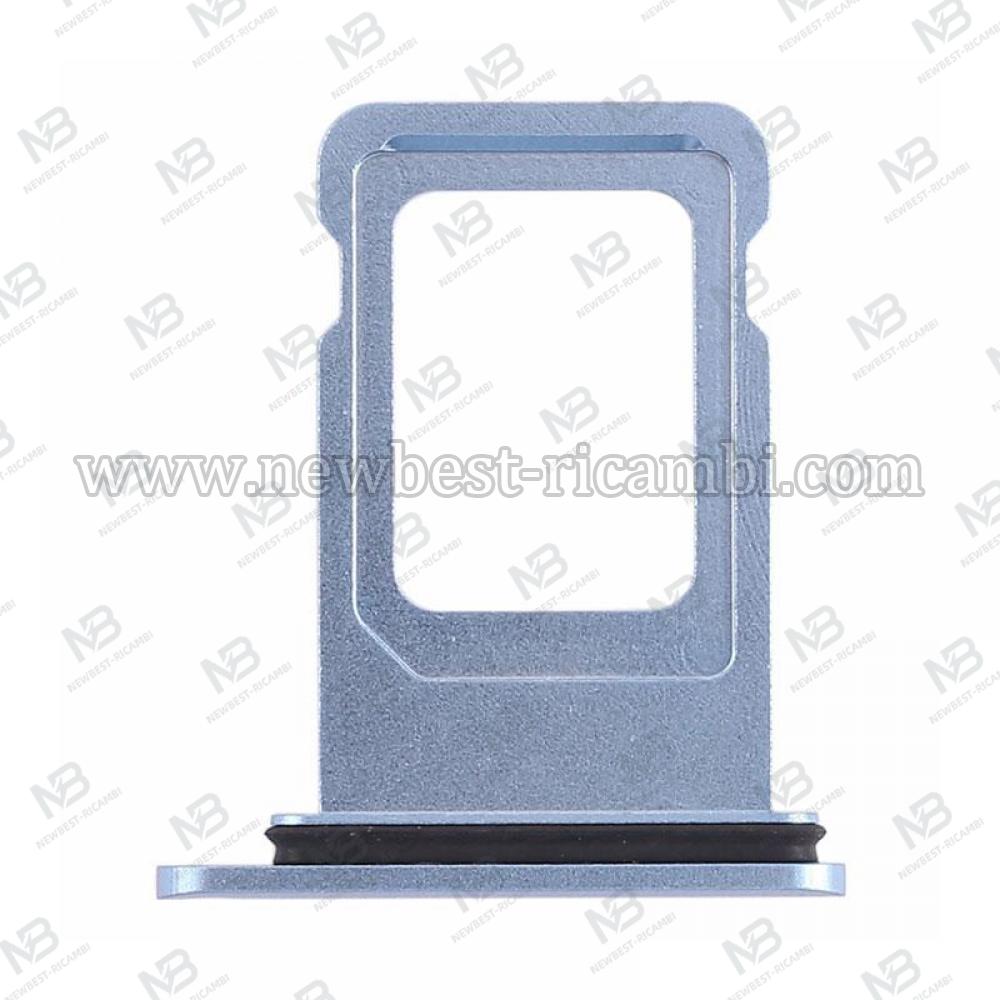 iPhone XR sim tray blue