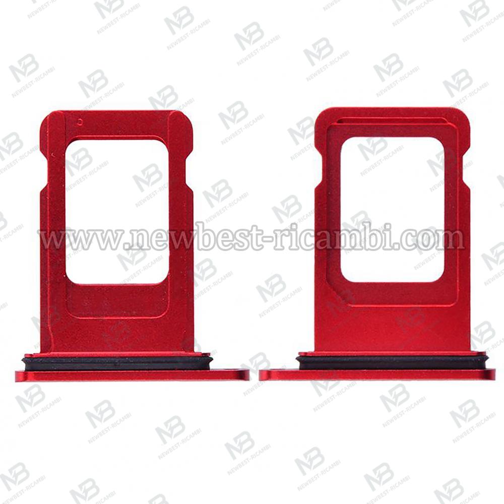 iPhone XR sim tray red