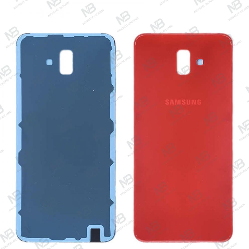 samsung galaxy j6 plus  j610f back cover red