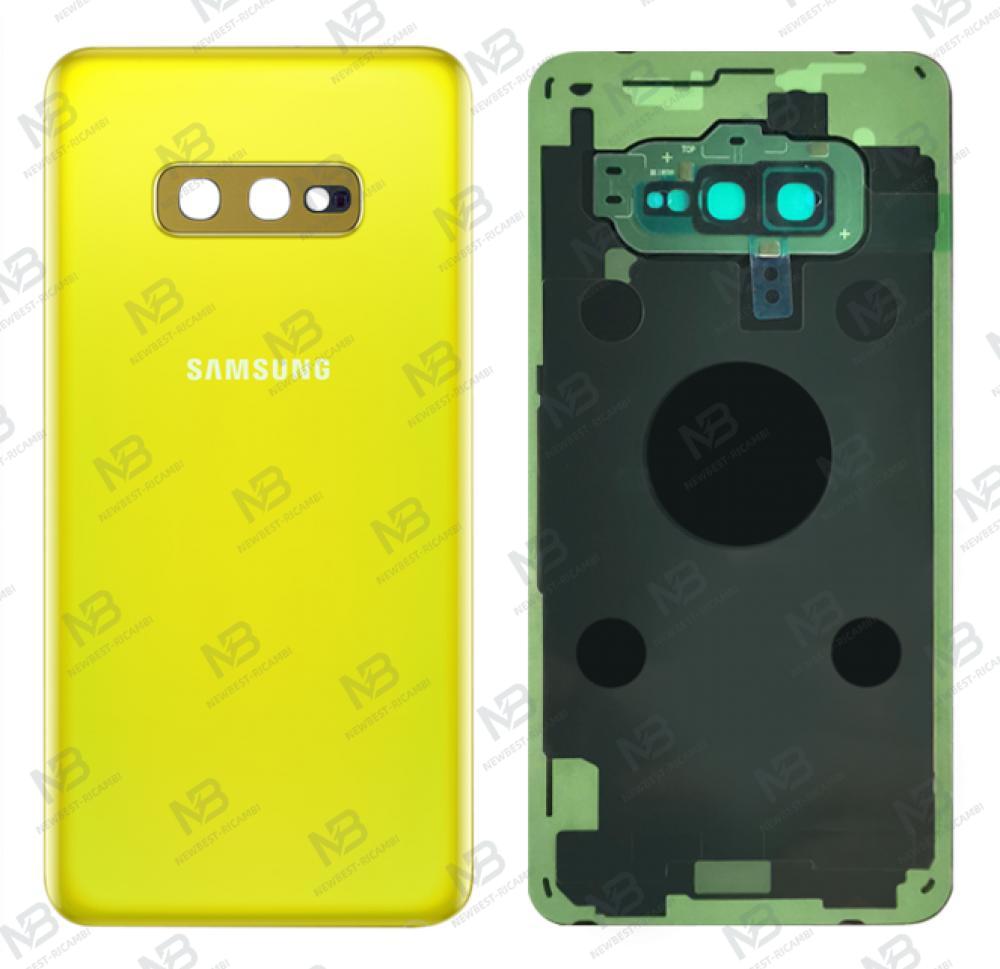 samsung galaxy s10e g970f back cover yellow AAA