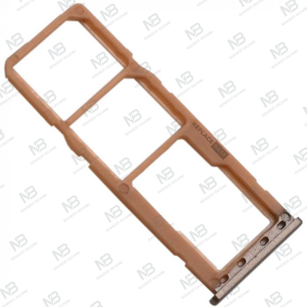 samsung galaxy m20 m205 sim tray gold