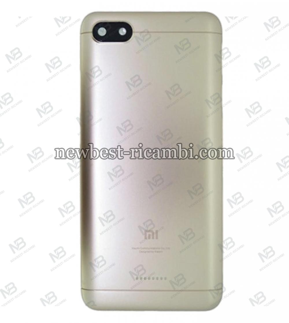 xiaomi redmi 6a back cover gold original