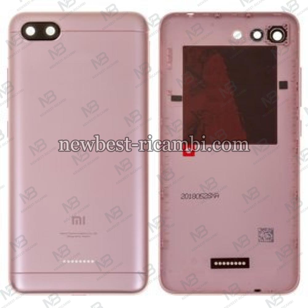 xiaomi redmi 6a back cover pink original