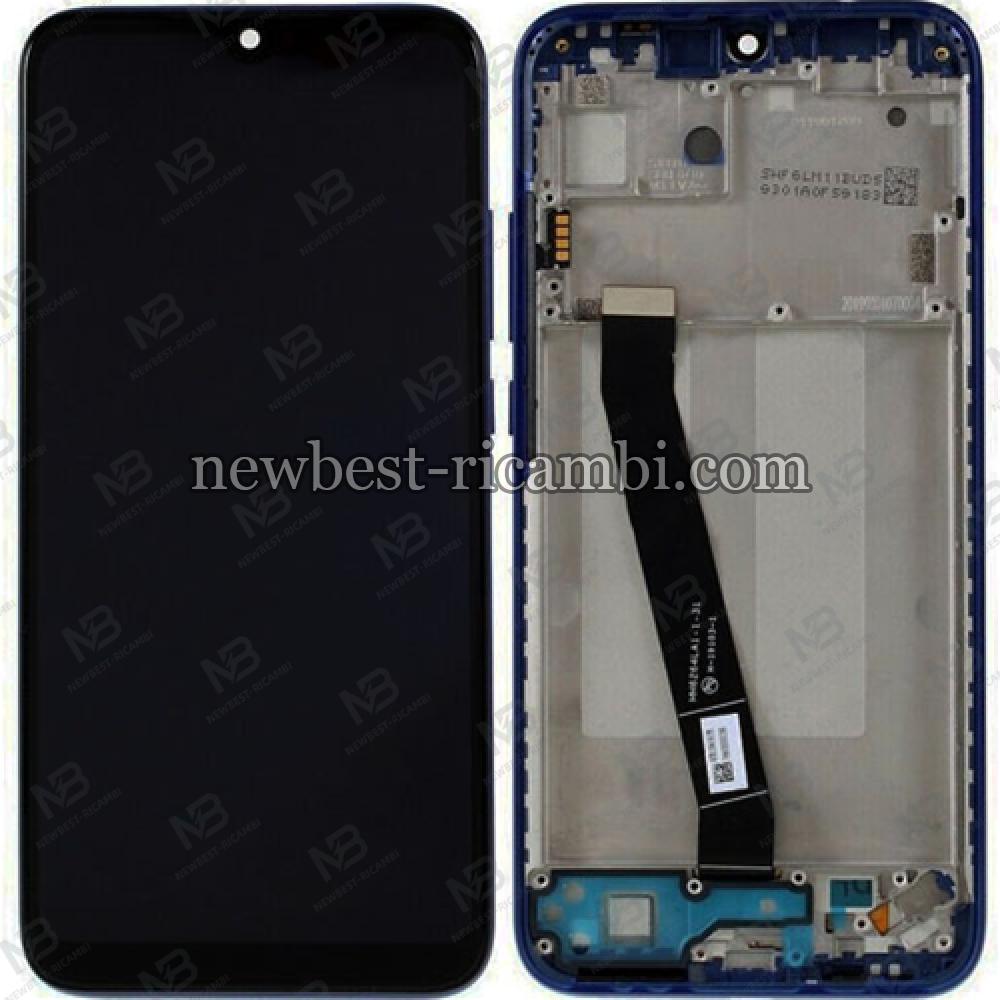 xiaomi redmi 7 touch+lcd+frame blue