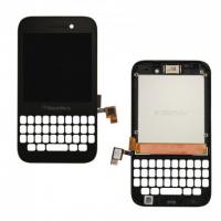 Blackberry Q5 Touch + Lcd + Frame Black