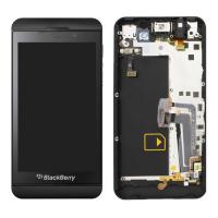 Blackberry Z10 4g Touch + Lcd + Frame Black