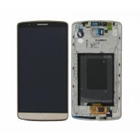 lg g3 d855 touch+lcd+frame gold