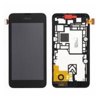 Nokia Lumia 530 Touch + Lcd + Frame Black