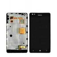 Nokia Lumia 900 Touch + Lcd + Frame Black