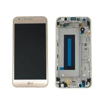 lg x cam k580 touch+lcd+frame mono sim gold