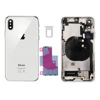 iphone X back cover with frame+accessories white original