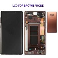 Samsung Galaxy Note 9 N960f Touch + Lcd + Frame Gold / Brown Service Pack