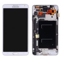 samsung galaxy note 3 n9005 touch+lcd+frame white change glass