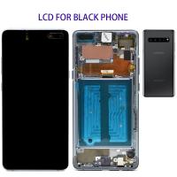 samsung salaxy s10 5g g977 touch+lcd+frame black original Service Pack