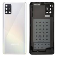 samsung galaxy a51 a515f back cover+camera glass white original