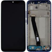 xiaomi redmi 7 touch+lcd+frame blue