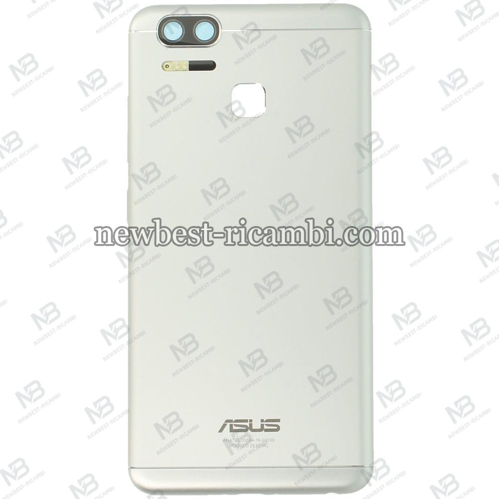 asus zenfone 3 zoom ze553kl z01hd back cover silver