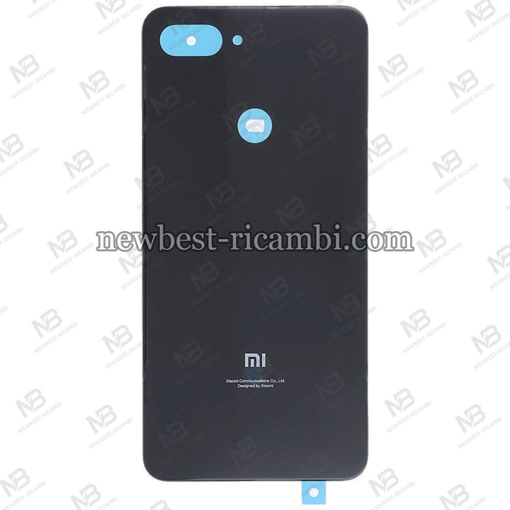 xiaomi mi 8 lite back cover black