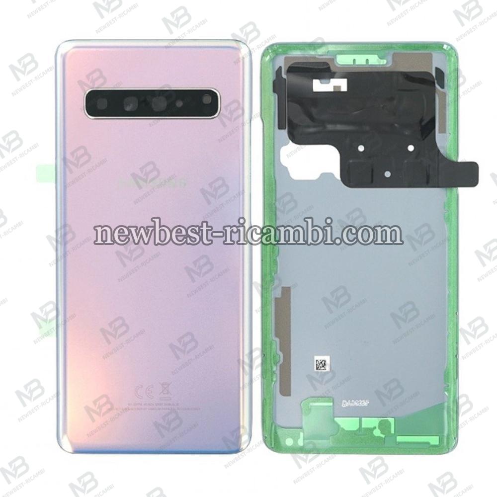 samsung salaxy s10 5g g977 back cover crown silver original