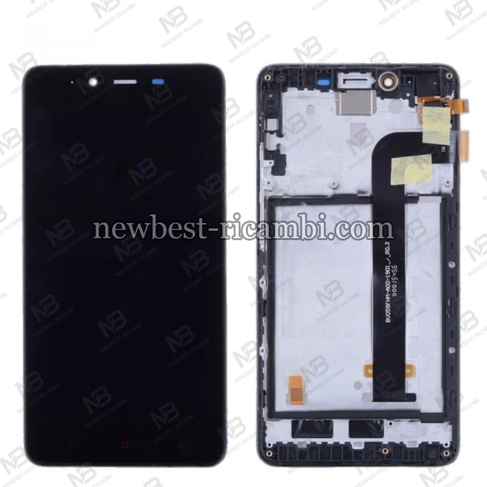 xiaomi redmi note 2 touch+lcd+frame black