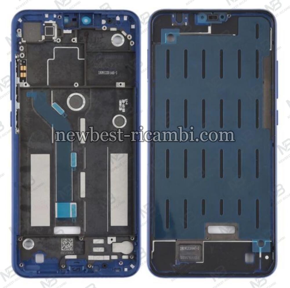 xiaomi mi 8 lite support frame blue