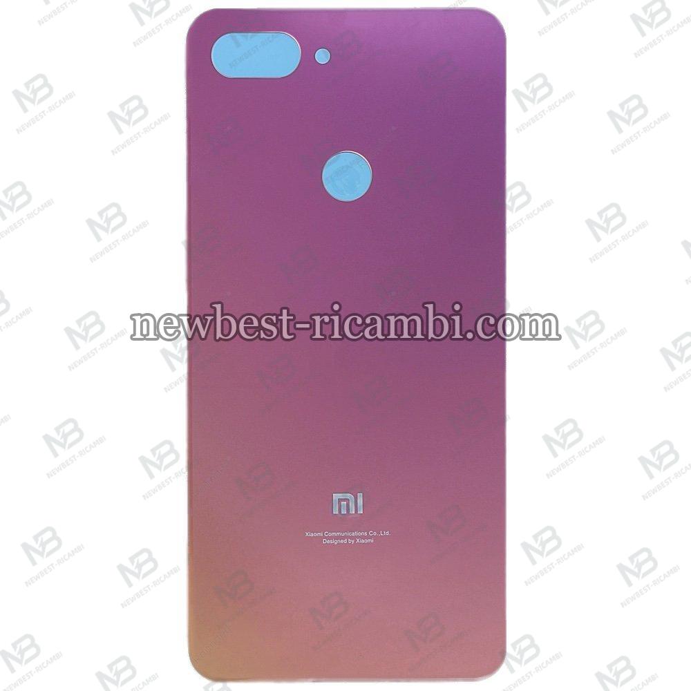 xiaomi mi 8 lite back cover red