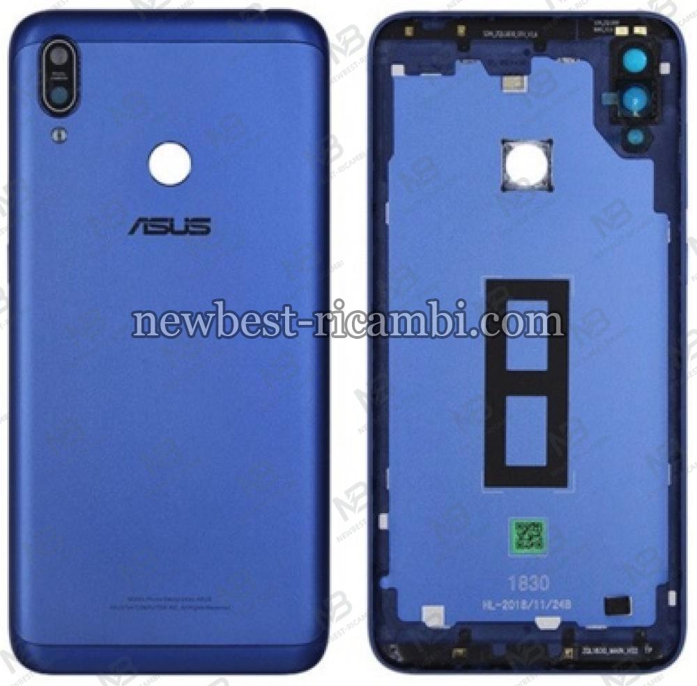 asus zenfone max m2 zb633kl x01ad back cover blue
