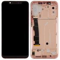 xiaomi mi 8 touch+lcd+frame pink original