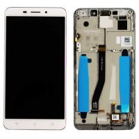 asus zenfone 3 laser zc551kl z018d z01bs touch+lcd+frame white