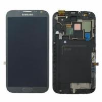 Samsung Galaxy Note 2 Lte N7105 Touch + Lcd + Frame Grey Service Pack
