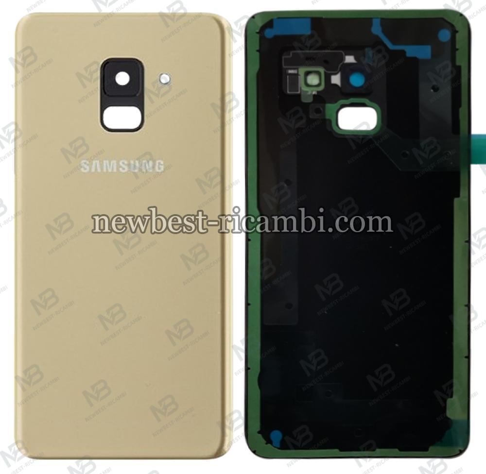 samsung galaxy a8 2018 a530 back cover gold AAA