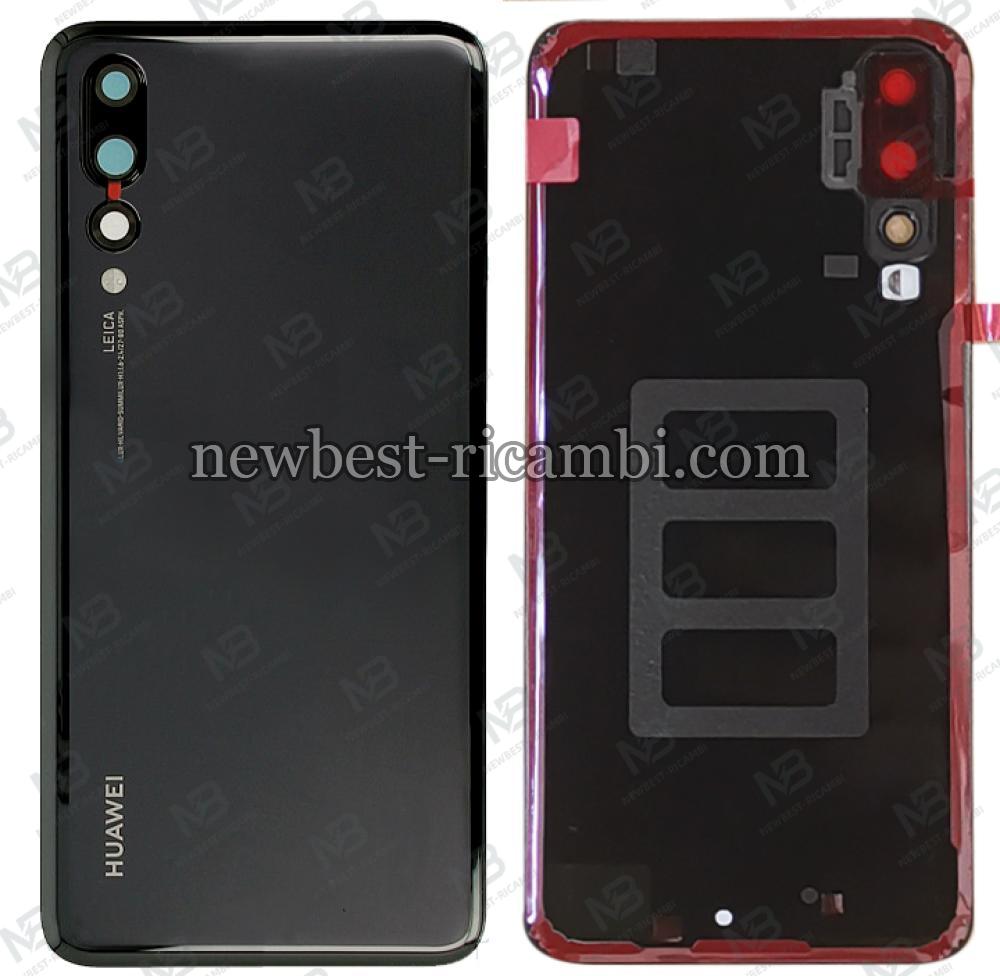 Huawei P20 Pro Back Cover+Camera Glass Black Original